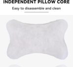 Car Headrest Pillow, Soft Comfortable Memory Foam Automotive Neck Pillow Cushion for Neck Pain Pressure Relief, Universal Fit (Pink) - Image 4