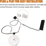 Dirt Bike Light Bar LED 60W 2500LM Motorcycle Headlight Kit Switch Universal for 7/8" Handlebars CRF110 CRF230F CRF250F TTR110 TTR110E 2008-2022 KLX110 KLX140 RM85 RMZ250 YZF450 All Years Pit Bike - Image 8