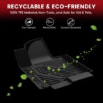 LASFIT Floor Mats & Cargo Mat Fits for Subaru Crosstrek 2023-2018(Not Hybrid) & Impreza Hatchback 2023-2017, All Weather TPE Custom Fit Easy Clean Durable Car Mats for Crosstrek & Impreza Floor Liners - Image 6