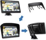 GPS Navigator for Car, Latest 2026 Map 7 inch Touch Screen Car GPS 256-16GB, Voice Turn Direction Guidance, Support Speed and Red Light Warning, North America Lifetime map Free Update(Black) - Image 6