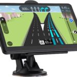 7-Inch Touch Screen GPS Navigation for Car, Truck and RV with 2025 Maps - Speed and Red Light Warning Alerts - Free Lifetime Map Updates