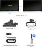 12.4" inch 4K Android 11 Car TV Headrest Monitors(Pair), Dual Linked Touch Screen Rear Seat Entertainment System, Support Phone Wireless Mirroring with WiFi/Bluetooth/HDMI/Video Player (4G+64G Pair) - Image 6