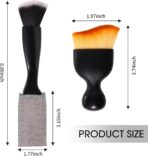 3 PCS Car Interior Detail Dust Brush,Soft Car Interior Detailing Kit Tools,Dash Duster Brush for Auto,Truck,SUV,RV Interior Cleaning - Image 2