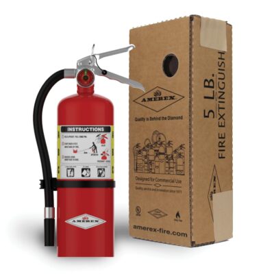 Amerex B402, 5 lb. ABC Dry Chemical Fire Extinguisher, with Wall Bracket - Image 7