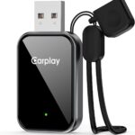 Wireless CarPlay Adapter for Apple iPhone - 2025 Wired Car Play to Wireless Dongle, USB-A/C Plug & Play, Stable Bluetooth CarPlay Adapter Only for iPhone iOS 10+ & Cars with Factory Wired Car Play