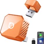 OTTOCAST Mini 3.0 (Pot) 2025 2-in-1 Wireless CarPlay/Android Auto Adapter, 5GHz WiFi, Auto Connect for 2016+ Cars