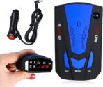 Car Radar Detector 360° GPS Speed Police Safe 16 Band Voice Alert,1080P HD Auto Focus Webcam with Microphone (Blue)