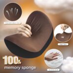 2Pcs Car Neck Pillow, Ultra Comfortable Neck Pillow for Driving, Soft Car Headrest Pillow Like Clouds, Make Your Driving More Comfortable, Suitable for Driving, Traveling - Image 4