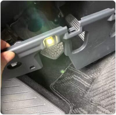 Ambient Light Central Console Box Footwell Glove Box Light for Toyota Corolla NX RX Subaru SAI RAV etc. (WHITE) - Image 8