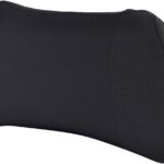 Lumbar Support Pillow for Car, Memory Foam Back Cushion Provides Lumbar Support to Relieve Back Pain, Ideal for Driving Cars and Office Chairs as a Back Support Pillow (Black)
