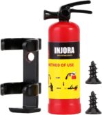 INJORA RC 1/24 Crawler Car Decoration Fire Extinguisher/Fuel Tank/Shovel/Oil Drum for 1/18 TRX4M Axial AX24 SCX24 C10 JLU Gladiator Bronco Deadbolt Upgrade,4pcs - Image 3