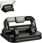 Car Phone Holder 360 Degree Rotation, Suitable for car Navigation in-car Dashboard, Ultra-Strong Suction Cup Phone Mount, Horizontal and Vertical Screen Adjustment Angle (Black)