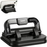 Car Phone Holder 360 Degree Rotation, Suitable for car Navigation in-car Dashboard, Ultra-Strong Suction Cup Phone Mount, Horizontal and Vertical Screen Adjustment Angle (Black)