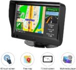 AWESAFE Car GPS Navigation System Latest 2025 Map,7 inch Touch Screen Turn-by-Turn Voice Guidance, Speed & Red Light Warning - Image 2
