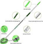 Wontolf 62'' Car Wash Brush with Long Handle Chenille Microfiber Car Wash Mop Mitt Kit Car Detailing Brush Cleaning Kit Window Squeegee Car Duster Drying Towels Tire Brush for Cars RV Truck Boat - Image 7