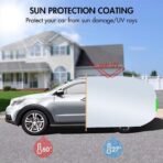 Car Cover Compatible with Buick Special Y-Body 1961-1963,Heat-Insulating, dust-Proof, Sun-Proof, All-Weather Protection Outdoor car Cover (Silver Green) - Image 7