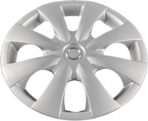 Premium Quality 15inch Silver Hubcaps / Wheel Covers fits 2009 2010 2011 2012 2013 Toyota Corolla, Heavy Duty Construction (Set of 4) (61147AMS-4) - Image 3