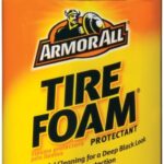 Armor All Car Tire Foam Spray, Tire Cleaner Foam for Restoring Color and Tire Protection, 4 Oz (Packaging May Vary)