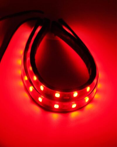 Keiurot 12V Led Light Strip 32CM Waterproof LEDs Light Strips for Cars Motorcycles Golf Cart Interior & Exterior Marine Boat Red Led Strip Lights 5050 18SMD,Pack of 4 - Image 5