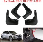 4Pcs Mud Guards Auto Mud Flaps Splash Guards Exterior Guards Fender Compatible with Honda HR-V HRV 2015 2016 2017 2018 Mudguards Mudflaps - Image 2