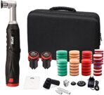 SPTA Cordless Mini Car Polisher, 12V Micro Cordless Scratches Killer Car Polisher RO/DA Mini Car Polisher for polishing, Sanding and Cleaning
