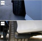 4Pcs Car Black Mud Flaps Mudguard Fender Cover Trim Replace for 2015-2024 2025 Charger SRT Hellcat & Daytona and 2019-2024 2025 Charger GT/RT/SCAT New Model - Image 3