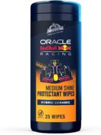 Armor All Podium Series Hybrid Ceramic Medium Shine Protectant Wipes, 25 Count, Interior Car Wipes Developed in Collaboration With Oracle Red Bull Racing