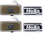 Hella 550 Performance Off-Road Amber Fog Light Kit for Pickup Trucks, SUV, 4x4, Jeep, Tractors / 005700681