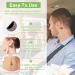 (2026 New) Motion Sickness Patches Non-Drowsy, 100% Natural Motion Sickness Patch(Efficient– Lasts 72 Hours)-for Car Airplane Ship Altitude Sickness(Travel Essentials)-for Adults and Kids(24 Count) - Image 5