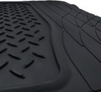West Coast Auto Heavy Duty Rubber Trunk Cargo Liner Floor Mat, All Weather Trunk Protection, Trimable Rubber Protection to Fit for Car, SUV, Van, Trucks (Large, Black) - Image 5
