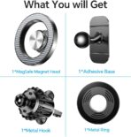 Kaistyle for Magsafe Car Mount【20 Strong Magnets】Magnetic Phone Holder for Car Phone Holder Mount Dash Mounted Holders Cell Phone Holders for Your Car Accessories for Women Men for iPhone 17 16 15 14 - Image 8