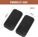 2PCS Car Arm Rest Elbow Pads,Comfortable Car Arm Rest Cushion with Memory Foam Pad for Arm Support,Universal Car Door Armrest Pad Car Interior Accessories (Black) - Image 2
