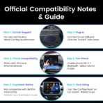 CarlinKit CarPlay Box Streaming Device for Car – YouTube, TikTok, Netflix CarPlay Adapter | Convert Wired to Wireless CarPlay & Android Auto | Android 13.0, 8-Core, 8GB+128GB, SM6225, Blue - Image 9