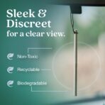 Enviroscent Non-Toxic* Car Air Freshener Auto Stix® - Scents Made Safer - Enjoy Fragrance Lasts Up to 180 Days - Includes Auto Stix® Diffusers & Elastic Loops - Seaside Coconut & Verbena (Pack of 3) - Image 5