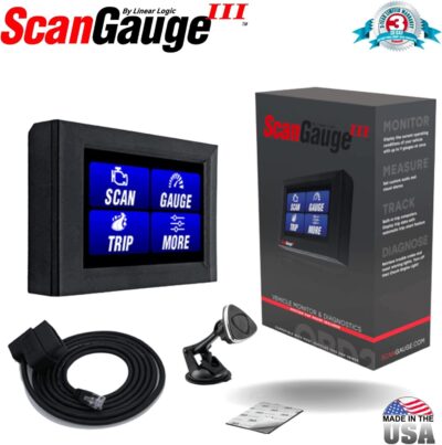 ScanGauge 3 All New Touch Screen OBD2 Code Reader, Digital Gauges & Trip Computer with WiFi Updates SG3 - Image 9