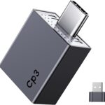 Wireless CarPlay Adapter for iPhone 2026 Upgrade - Stable Connection Convert Wired to Wireless Compatible with Cars 2018+, iOS 10+ (USB-C)