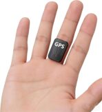 0.8 inch!Hidden Mini GPS Tracker for Vehicles Portable Real Time Magnetic Tracking Device Car Full Global Coverage Location Kids Dogs Trucks Person No Subscription Required Monthly Fee (Medium Size)