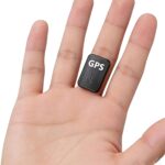 0.8 inch!Hidden Mini GPS Tracker for Vehicles Portable Real Time Magnetic Tracking Device Car Full Global Coverage Location Kids Dogs Trucks Person No Subscription Required Monthly Fee (Medium Size)