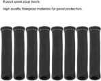 Spark Plug Wire Heat Shield Sleeve Protection 2500 High Temp Heat Tape Protect 8-Pack (Black) - Image 5