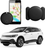 GPS Tracker for Vehicles,Hidden GPS Car Tracker with Magnetic Case,Work with Google Find My(Android Only),Real-time Global Coverage Car Locator for Truck,No Subscription&Monthly Fee/No SIM Card