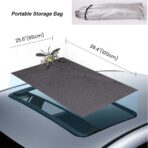 Magnetic Car Sunroof Sun Shade Breathable Mesh, Car roof Cover for Overnight Camping, Quick Install, UV Sun Protection for Moonroof and Side Window - Image 6