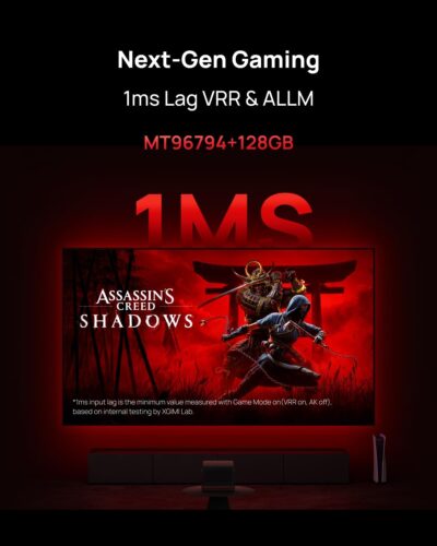 XGIMI HORIZON 20 Pro 4K RGB Triple Laser Home Projector, 4100 ISO Lumens, Google TV with Licensed Netflix, Optical Zoom & Lens Shift, IMAX Enhanced, Dolby Vision, 20,000:1 Contrast, 300" Display - Image 5