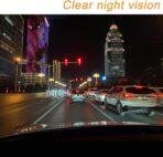 SW 80% VLT Nano Ceramic Car Front Window Film, 99% Anti UV Heat Insulation Sun Blocking Solar Window Tint, Transparent Blue, 20Inch X 10Feet - Image 5