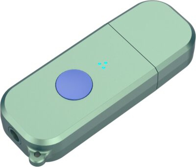 USB to Bluetooth Car Kit,Wireless Audio Adapter, Music Receiver for Home,Car Stereo Sound System,Portable Speskers,(Aux in) with 3.5mm Cable (H222 Green) - Image 5