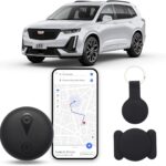 Tracking Devices for Cars Hidden, Undetectable GPS Tracker for Vehicles, Mini Tracker Device, No Monthly Fee Subscription No SIM Card Required, Only Available for iOS Find My, Splashproof