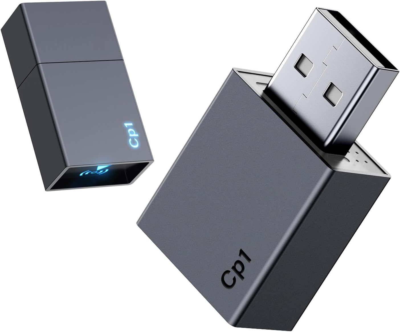 61ahrTztBEL._AC_SL1500_.jpg Wireless Carplay Adapter for iPhone - Plug & Play Convert Wired to Wireless CarPlay for Cars from 2016 and iOS 10+, No Latency Mini USB Type A Black - Image 1