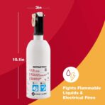 FIRST ALERT KITCHEN5 Fire Extinguisher, KFE2S5, UL RATED 5-B:C, White, 1-Pack - Image 5