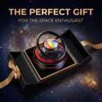 Solar Dashboard Spinner, Sun Powered Kinetic Car Decoration Diffuser, Space Theme Automotive Accessories, Spring Birthday Gift Exchange, Fragrance & Aroma Cores Sold Separately (Solarium Black) - Image 3