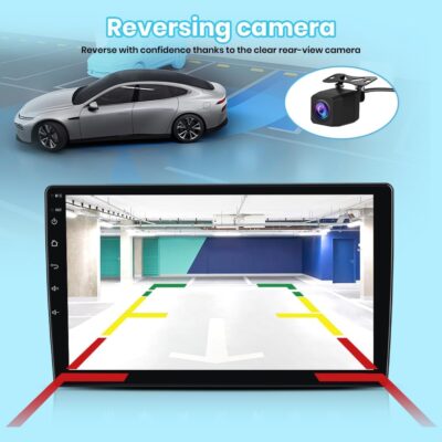 10.1" Android 13 Car Stereo for Chevy Silverado 2007-2013 Tahoe GMC Sierra Yukon, Wireless CarPlay & Android Auto, HD Touchscreen, Backup Camera, WiFi, GPS, SWC - 2GB+64GB - Image 7