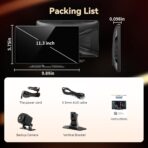 11.3" Wireless Carplay Screen for Car with N-etflix/YouTube/TikTok, Upgraded A-pple CarPlay & Android Auto Screen,Portable AI Magic Box with Backup Camera/Navigation/Voice Control,for All Vehicles - Image 7